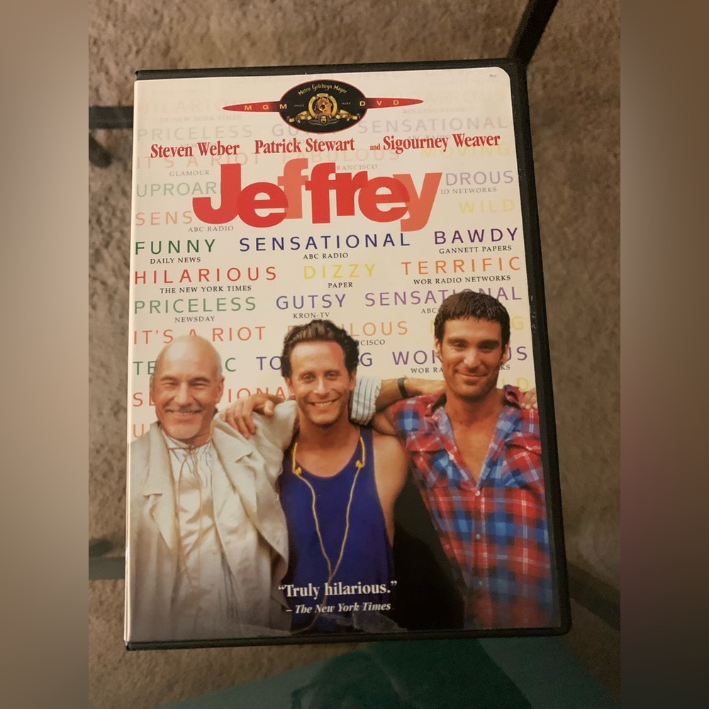 ‘Jeffrey’ DVD Movie Romantic Comedy Rom-Com Gay Pride AIDS